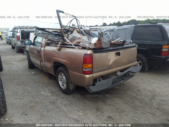 1GCEC14T1YZ336304 - 2000 CHEVROLET SILVERADO C1500 TAN photo 3