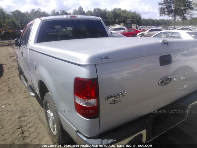 1FTRX12W94NC39808 - 2004 FORD F150 SILVER photo 3