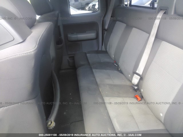 1FTRX12W94NC39808 - 2004 FORD F150 SILVER photo 8