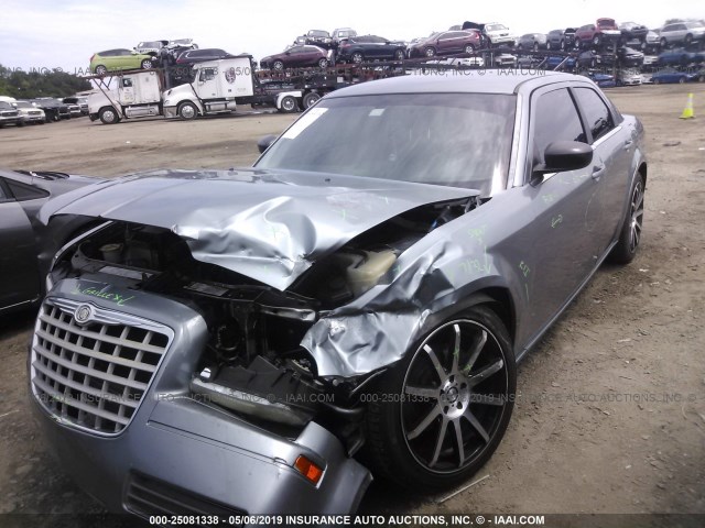 2C3KA43R37H702556 - 2007 CHRYSLER 300 GRAY photo 2