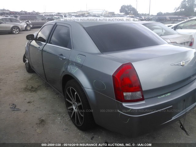 2C3KA43R37H702556 - 2007 CHRYSLER 300 GRAY photo 3