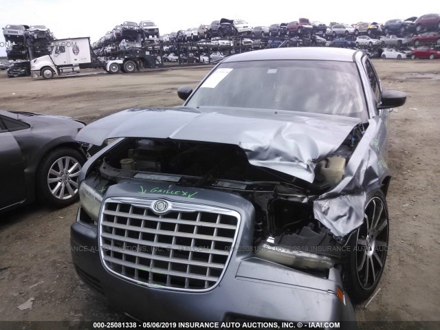 2C3KA43R37H702556 - 2007 CHRYSLER 300 GRAY photo 6