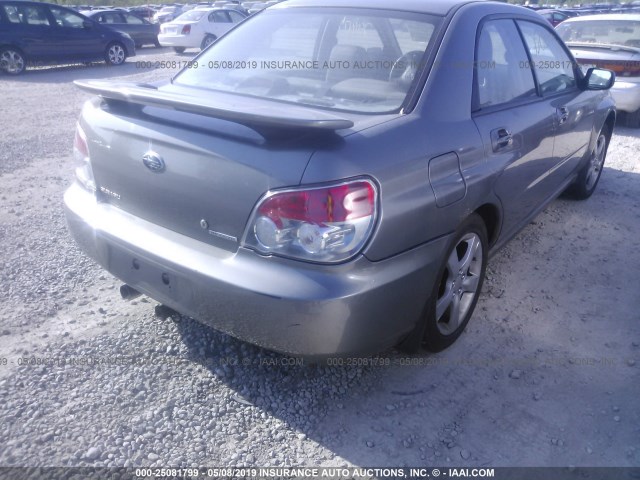 JF1GD67676G517480 - 2006 SUBARU IMPREZA 2.5I GRAY photo 6