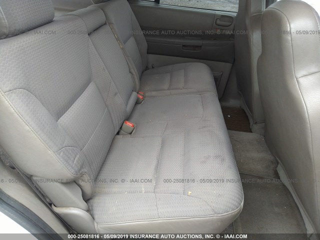 1B4HS38N12F117436 - 2002 DODGE DURANGO SPORT/SXT WHITE photo 8