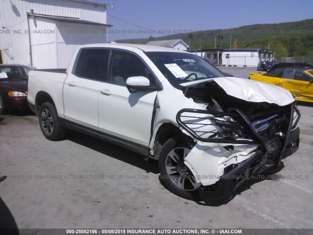 5FPYK3F64HB021223 - 2017 HONDA RIDGELINE RTL WHITE photo 1