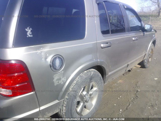 1FMDU75K73ZA76237 - 2003 FORD EXPLORER LIMITED GRAY photo 6