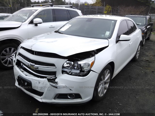 1G11E5SA3DF270294 - 2013 CHEVROLET MALIBU 2LT WHITE photo 2