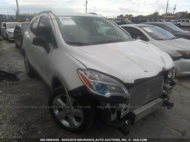 KL4CJESB5FB271231 - 2015 BUICK ENCORE WHITE photo 1