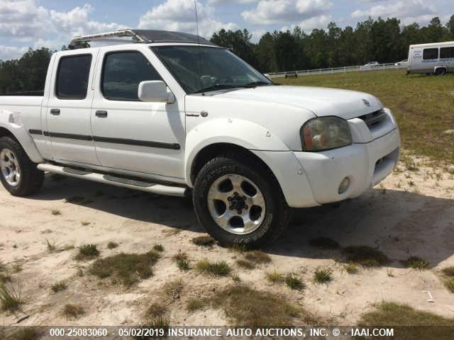 1N6MD29Y22C311891 - 2002 NISSAN FRONTIER WHITE photo 1