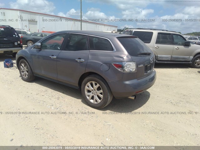 JM3ER293X70117235 - 2007 MAZDA CX-7 GRAY photo 3