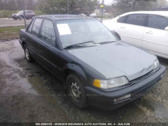 1HGED3543LA093507 - 1990 HONDA CIVIC DX GRAY photo 1