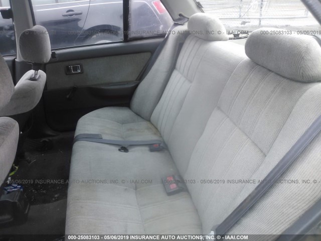 1HGED3543LA093507 - 1990 HONDA CIVIC DX GRAY photo 8