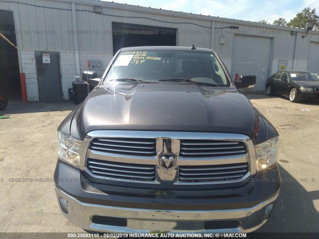 3C6RR6LT7GG321911 - 2016 RAM 1500 SLT GRAY photo 6