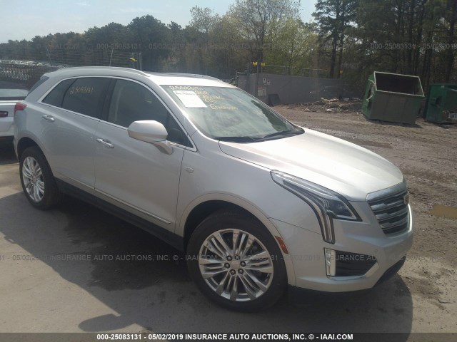 1GYKNFRS9JZ226966 - 2018 CADILLAC XT5 PREMIUM LUXURY SILVER photo 1