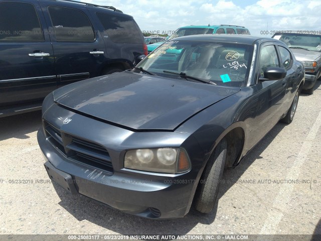 2B3KA43G67H662582 - 2007 DODGE CHARGER SE/SXT GRAY photo 2