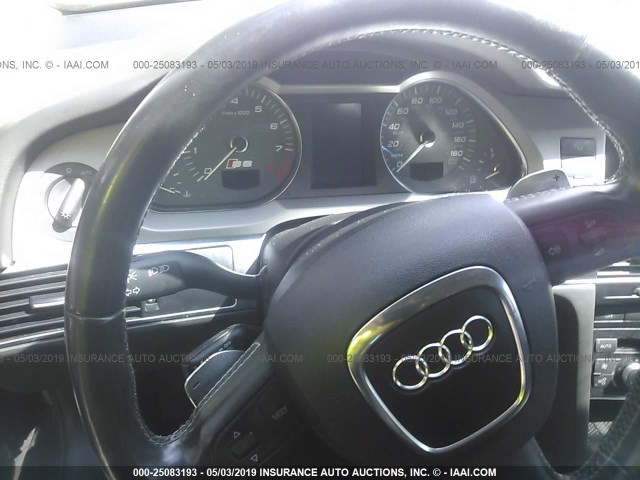 WAUGN74F87N044295 - 2007 AUDI S6 QUATTRO BLACK photo 7