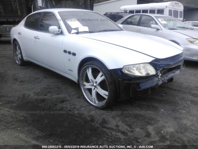 ZAMCE39A950018902 - 2005 MASERATI Quattroporte M139 WHITE photo 1