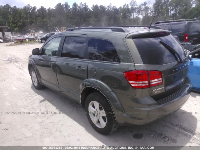 3C4PDCAB5JT260628 - 2018 DODGE JOURNEY SE GREEN photo 3