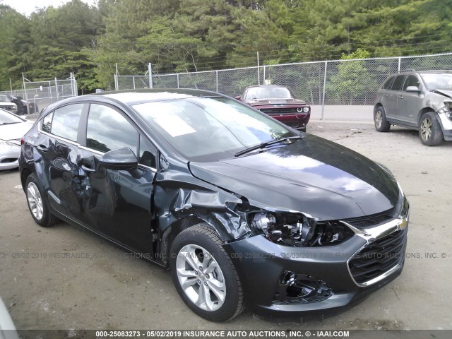 3G1BE6SM9KS542795 - 2019 CHEVROLET CRUZE Dark Blue photo 1