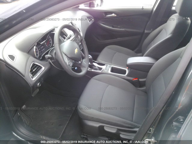 3G1BE6SM9KS542795 - 2019 CHEVROLET CRUZE Dark Blue photo 5