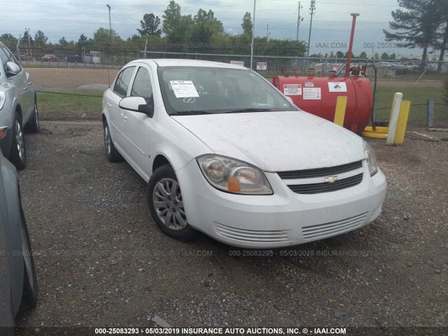 1G1AT58H797114433 - 2009 CHEVROLET COBALT LT WHITE photo 1