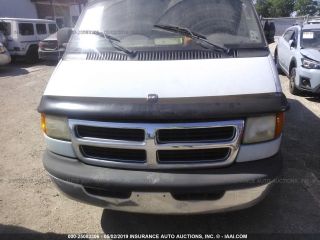 2B6HB11Y1WK114172 - 1998 DODGE RAM VAN B1500 BLUE photo 6