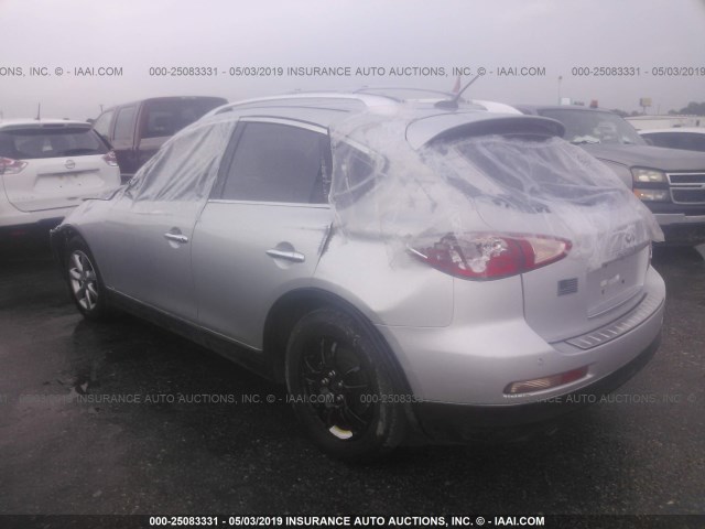 JNKAJ09E89M900861 - 2009 INFINITI EX35 JOURNEY SILVER photo 3