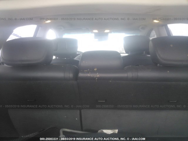 JNKAJ09E89M900861 - 2009 INFINITI EX35 JOURNEY SILVER photo 8