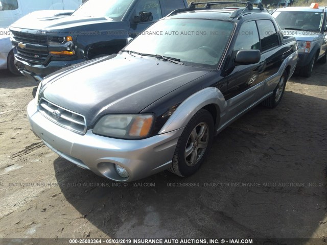 4S4BT62C937112491 - 2003 SUBARU BAJA SPORT BLACK photo 2