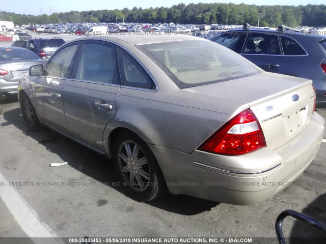 1FAHP25196G175395 - 2006 FORD FIVE HUNDRED LIMITED TAN photo 3