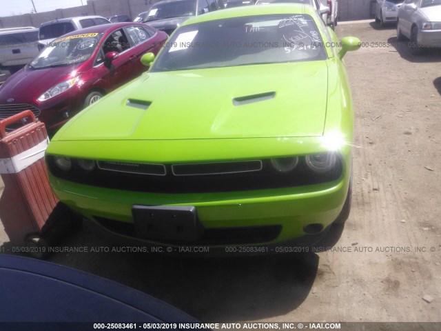 2C3CDZAG8HH573192 - 2017 DODGE CHALLENGER SXT GREEN photo 6