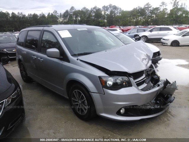 2C4RDGEG2KR564087 - 2019 DODGE GRAND CARAVAN  SILVER photo 1