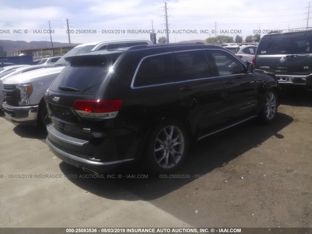 1C4RJFJT3FC634023 - 2015 JEEP GRAND CHEROKEE SUMMIT BLACK photo 4