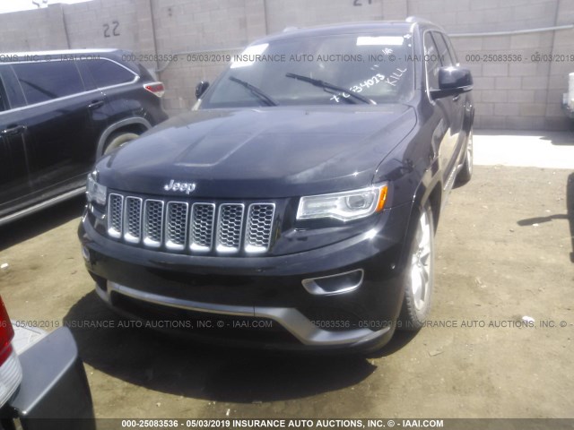 1C4RJFJT3FC634023 - 2015 JEEP GRAND CHEROKEE SUMMIT BLACK photo 6