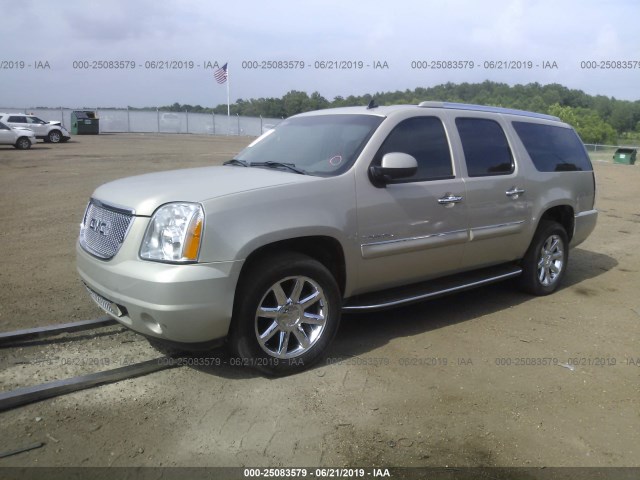 1GKFK66898J147478 - 2008 GMC YUKON XL DENALI Champagne photo 2