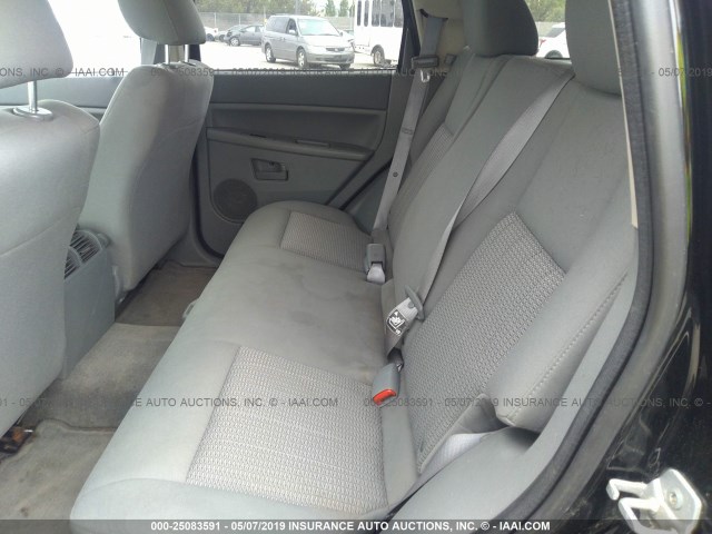 1J8GR48K17C657280 - 2007 JEEP GRAND CHEROKEE LAREDO/COLUMBIA/FREEDOM 黑色 照片 8