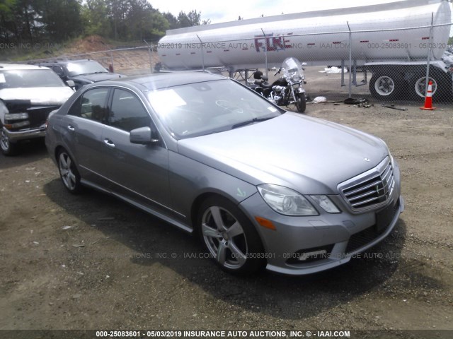 WDDHF5GB4AA021716 - 2010 MERCEDES-BENZ E 350 GRAY photo 1