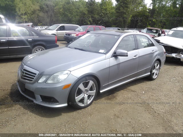 WDDHF5GB4AA021716 - 2010 MERCEDES-BENZ E 350 GRAY photo 2