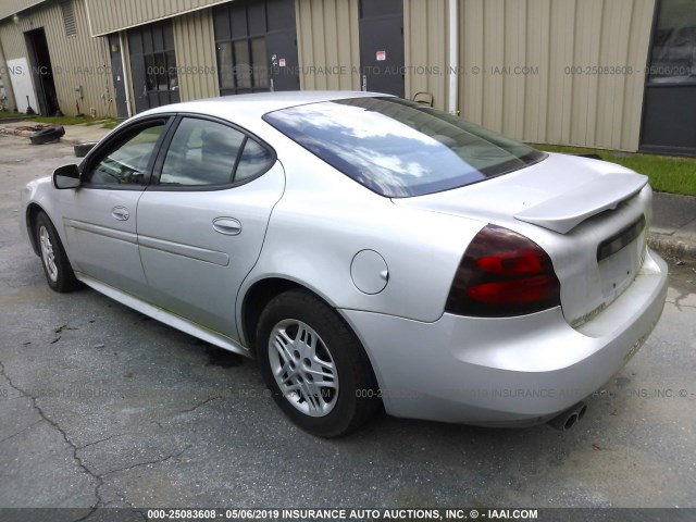 2G2WP522341110959 - 2004 PONTIAC GRAND PRIX GT 银色 照片 3