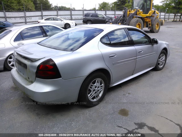 2G2WP522341110959 - 2004 PONTIAC GRAND PRIX GT 银色 照片 4