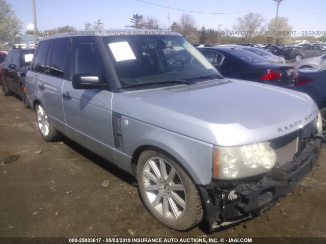 SALMF13477A259439 - 2007 LAND ROVER RANGE ROVER  SILVER photo 1