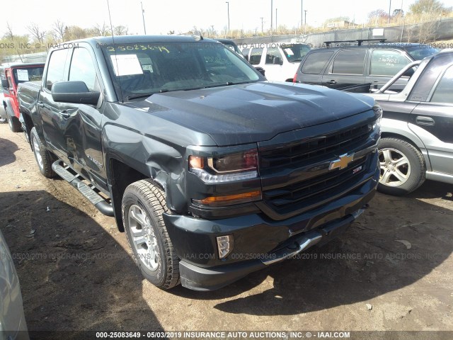 3GCUKREC3JG574981 - 2018 CHEVROLET SILVERADO K1500 LT GRAY photo 1