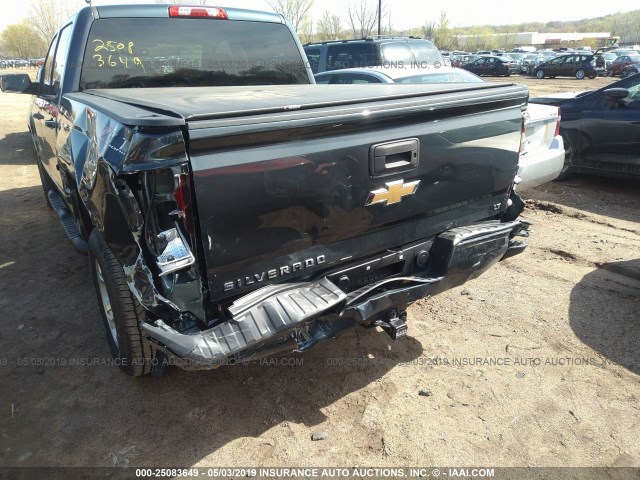 3GCUKREC3JG574981 - 2018 CHEVROLET SILVERADO K1500 LT GRAY photo 6