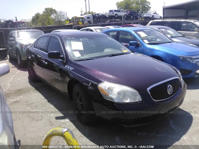 1G4HD57228U136111 - 2008 BUICK LUCERNE CXL PURPLE photo 1