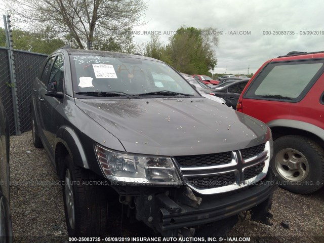 3C4PDCBG9CT349356 - 2012 DODGE JOURNEY SXT GRAY photo 1