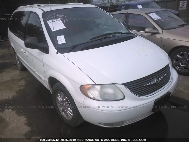 2C8GP64L43R261299 - 2003 CHRYSLER TOWN & COUNTRY LIMITED WHITE photo 1