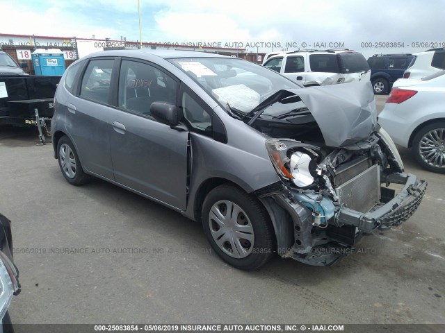 JHMGE87259S035641 - 2009 HONDA FIT SILVER photo 1