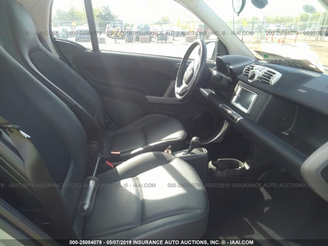 WMEEJ3BA7FK808225 - 2015 SMART FORTWO PURE/PASSION WHITE photo 5