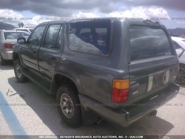 JT3RN27V7L0000575 - 1990 TOYOTA 4RUNNER RN27 GRAY photo 3