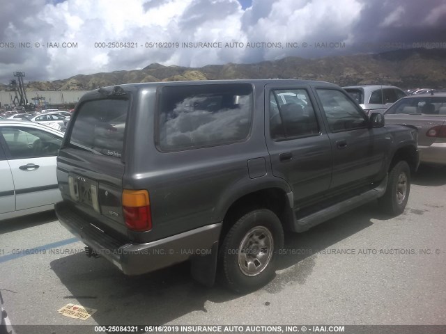 JT3RN27V7L0000575 - 1990 TOYOTA 4RUNNER RN27 GRAY photo 4